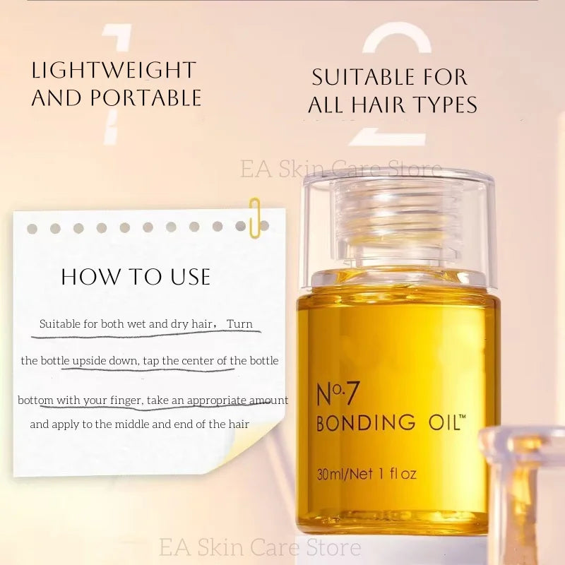 No.3/4/5/6/7 Hair Essential Oil Shampoo E Condicionador Tratamiento Para El Cabello Repairs Protects Strengthens All Hair Types