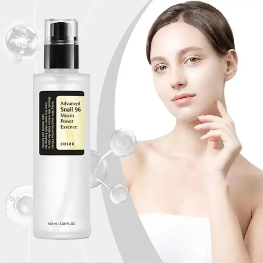 Nutrition Snail Mucin Power Repair Essence Water Gentle Facial Cleanser Toner Moisturizing Hyaluronic Acid Nourishes Skin