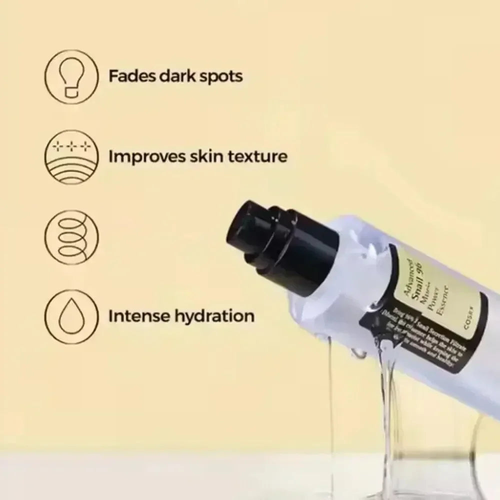 Nutrition Snail Mucin Power Repair Essence Water Gentle Facial Cleanser Toner Moisturizing Hyaluronic Acid Nourishes Skin