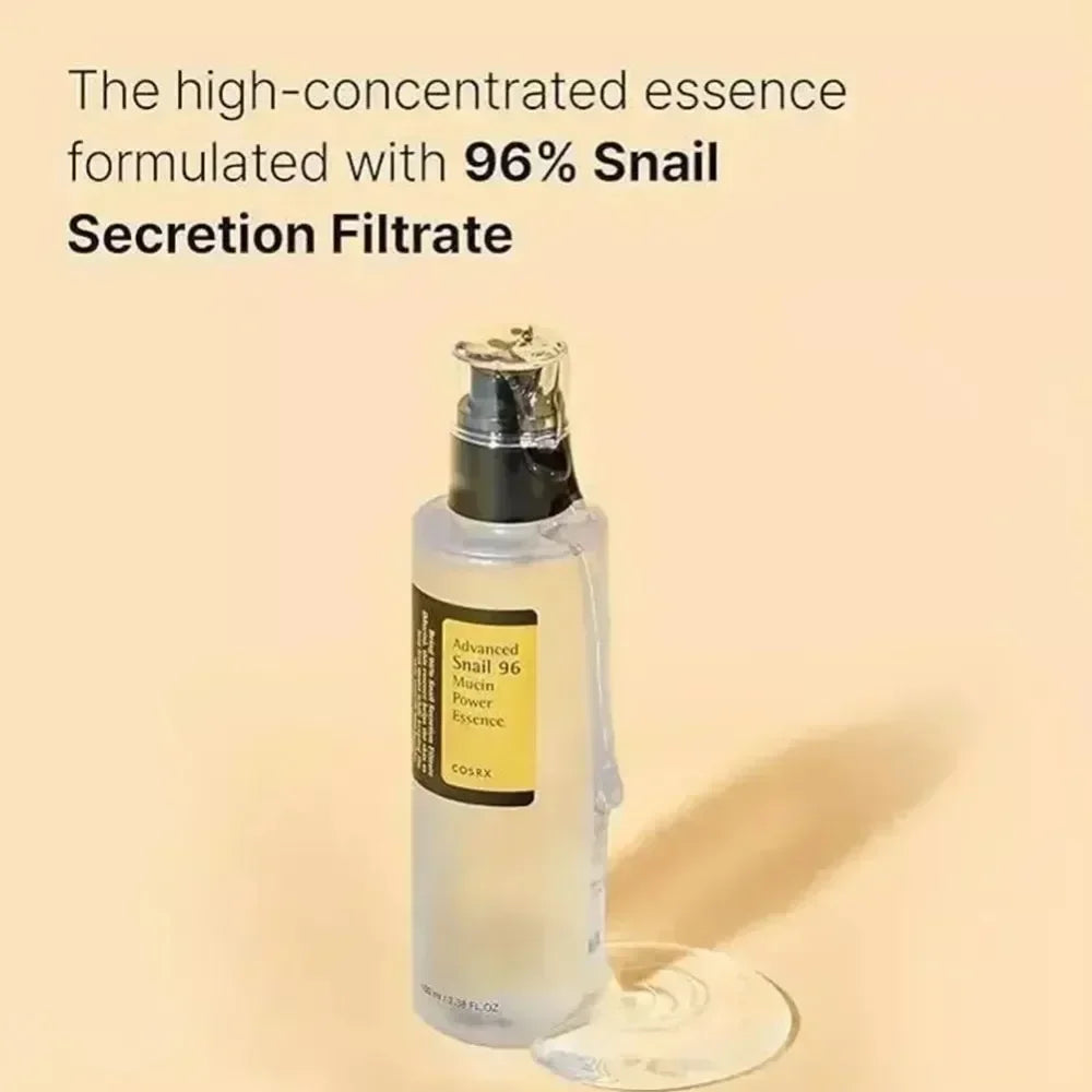 Nutrition Snail Mucin Power Repair Essence Water Gentle Facial Cleanser Toner Moisturizing Hyaluronic Acid Nourishes Skin