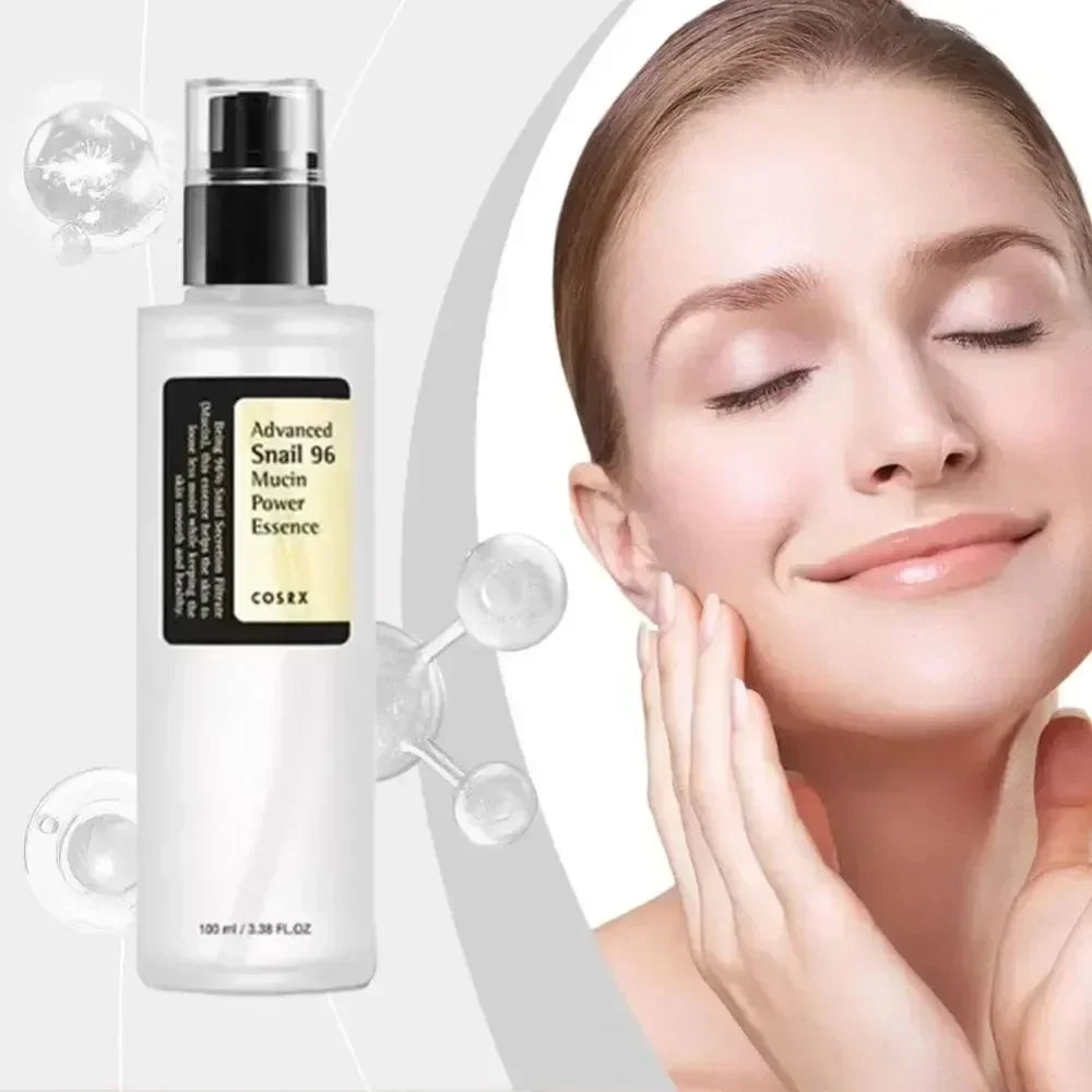 Nutrition Snail Mucin Power Repair Essence Water Gentle Facial Cleanser Toner Moisturizing Hyaluronic Acid Nourishes Skin