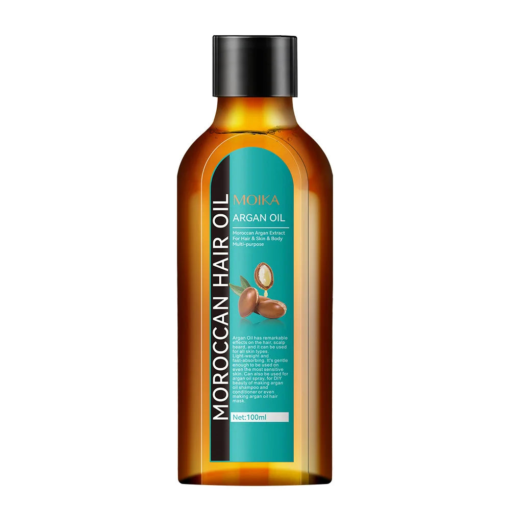 100ml Morocco Dense Hair Essential Oil Jojoba Seed Oil Repair Hairs Damage Prevent Hair Loss Smooth Hairs Nourish Hair Care Oil