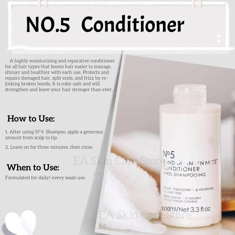 Shampoo Tinte Para El Cabello Hair Repair System Kit No. 3, 4, 5, 6, 7, Intensive Bond Building Strengthens Repairs Hydrates